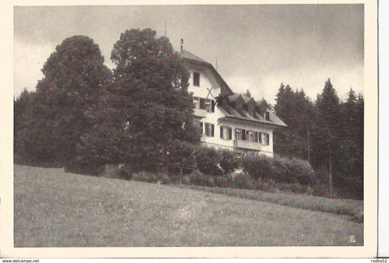 CPA - Ferienheim Gumm Bei Biglen - 1937 - Biglen