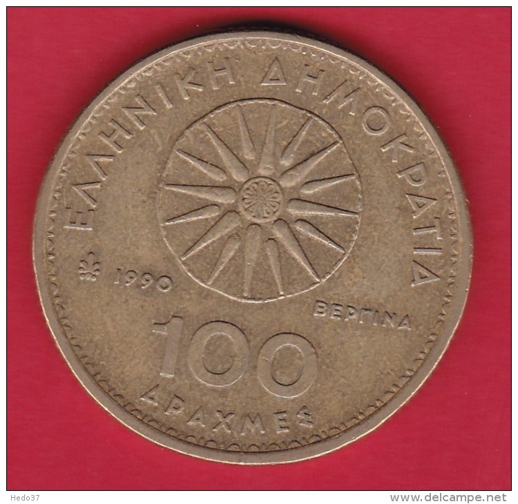 Grèce - 100 Drachme 1990 - Grèce