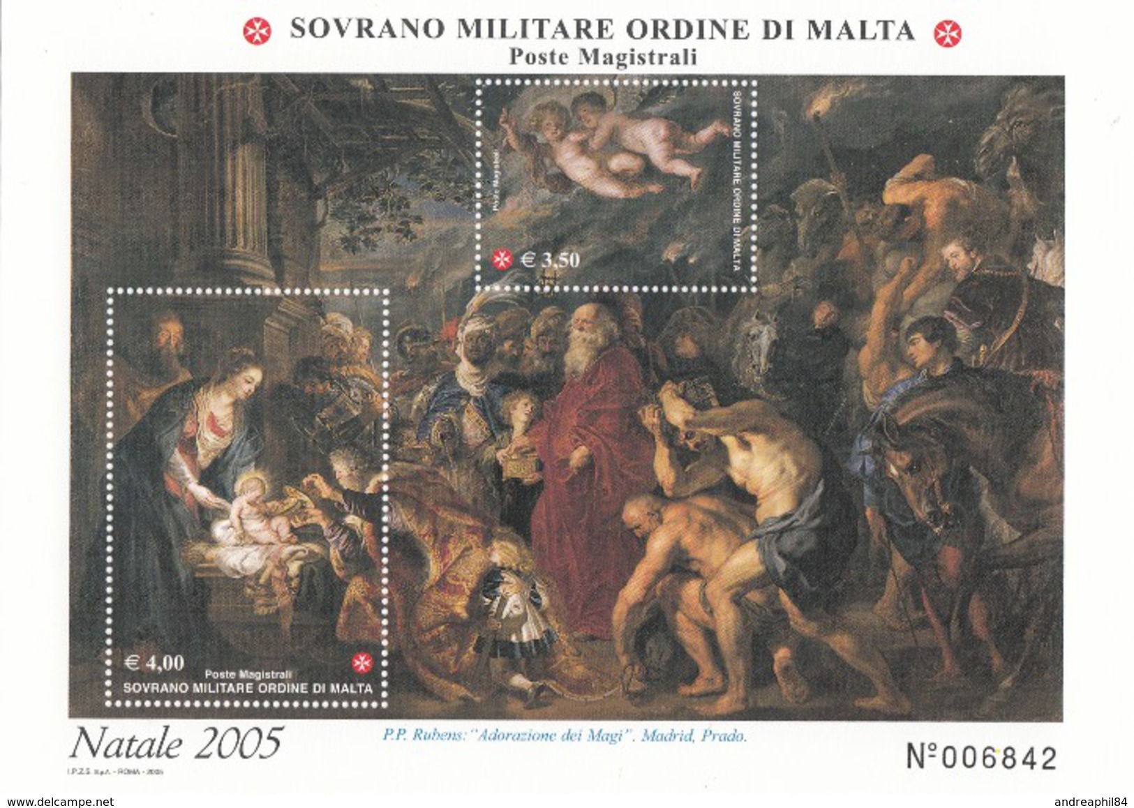 Smom 2005 Annata Completa 33 V + 3 Bf Mnh - Malte (Ordre De)