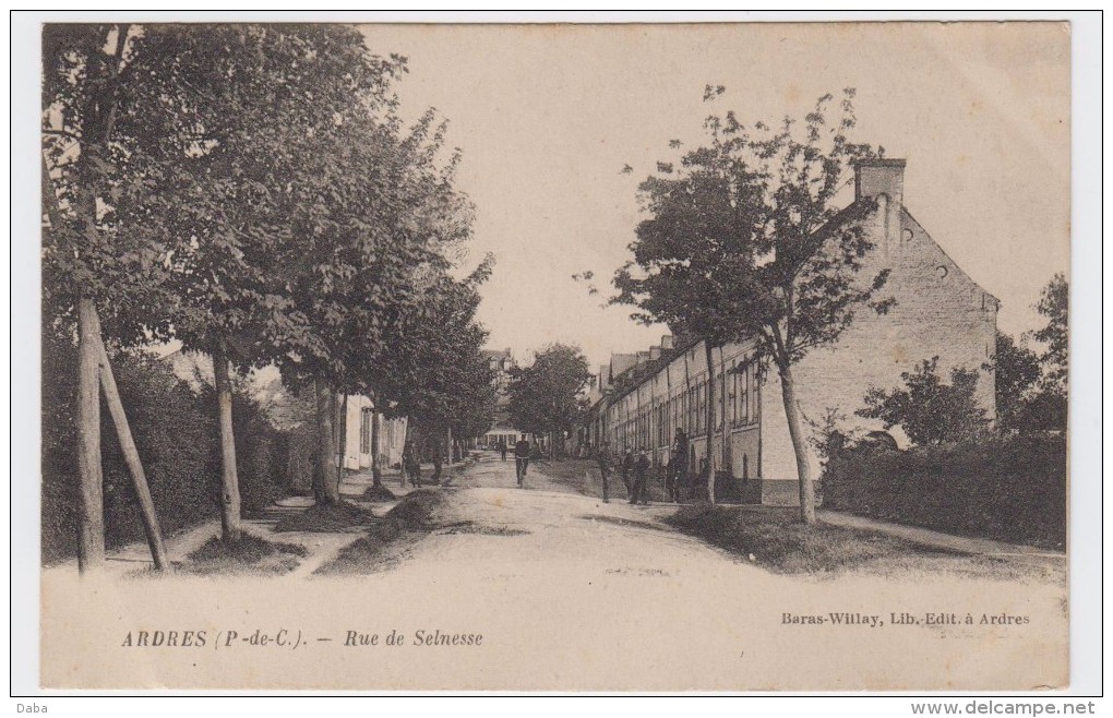 Ardres. Rue De Selnesse. - Ardres