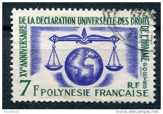 Polynésie Française                 25   Oblitéré - Oblitérés