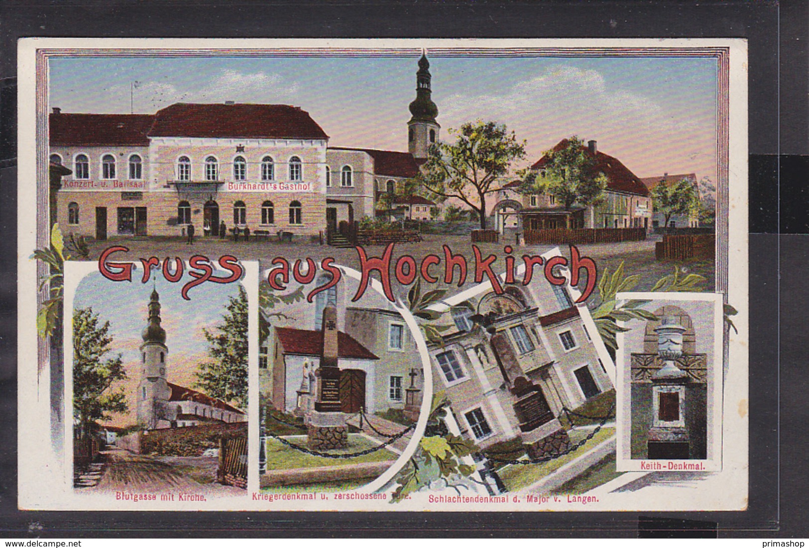 A6x /   Hochkirch B. Bautzen 1914 / Gasthaus - Hochkirch
