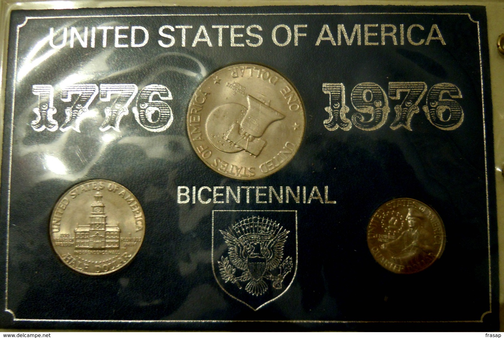 BICENTENNIAL COINAGE 1776 - 1976 1/4, 1/2, 1 Dollar - Set De 3 Pièces - Münzsets