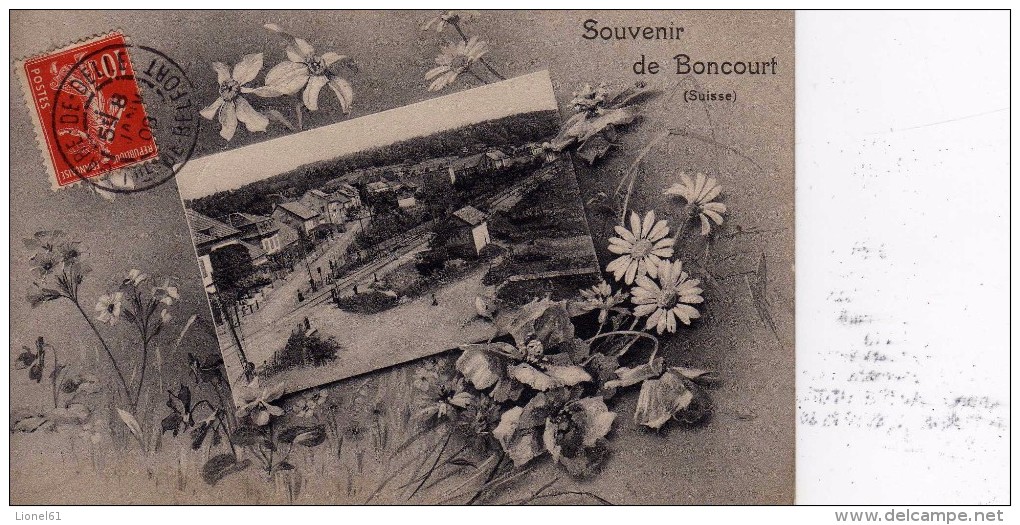 SUISSE : Souvenir De BONCOURT - Court