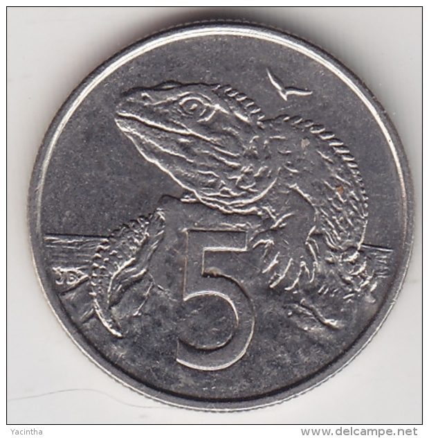 @Y@    5 Cents  Nieuw Zeeland   2003    (3334) - Neuseeland