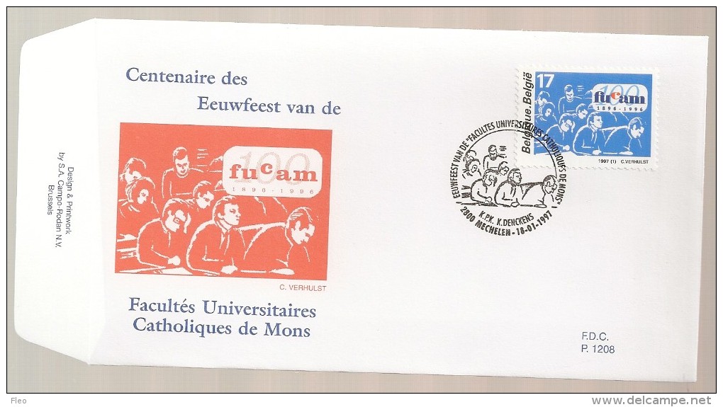 BELG.1997 2681 FDC - 1991-2000