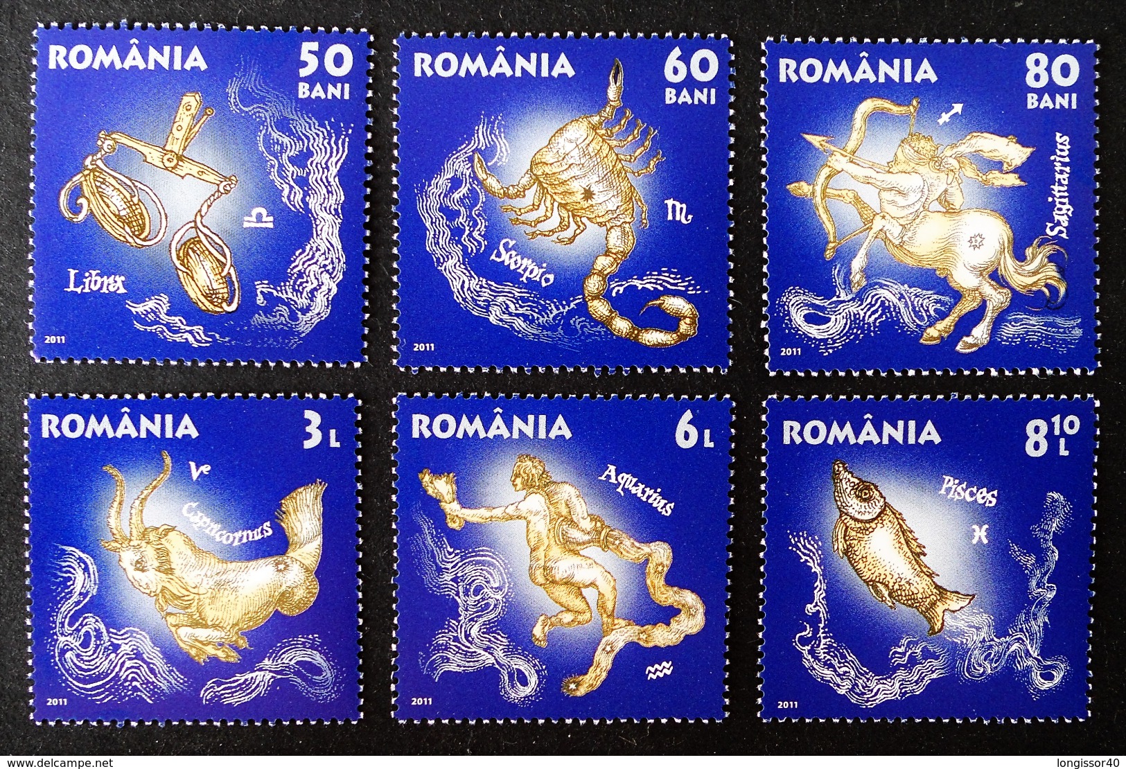 SIGNES DU ZODIAQUE 2011 - NEUFS ** - YT 5546/51 - MI 6564/69 - Unused Stamps