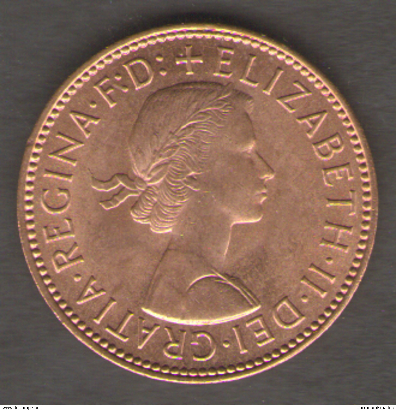 GRAN BRETAGNA HALF PENNY 1967 - C. 1/2 Penny