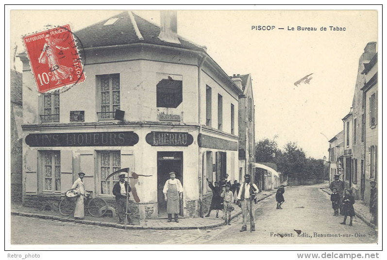 Cpa  Piscop - Le Bureau De Tabac     ((S.533)) - Pontcelles