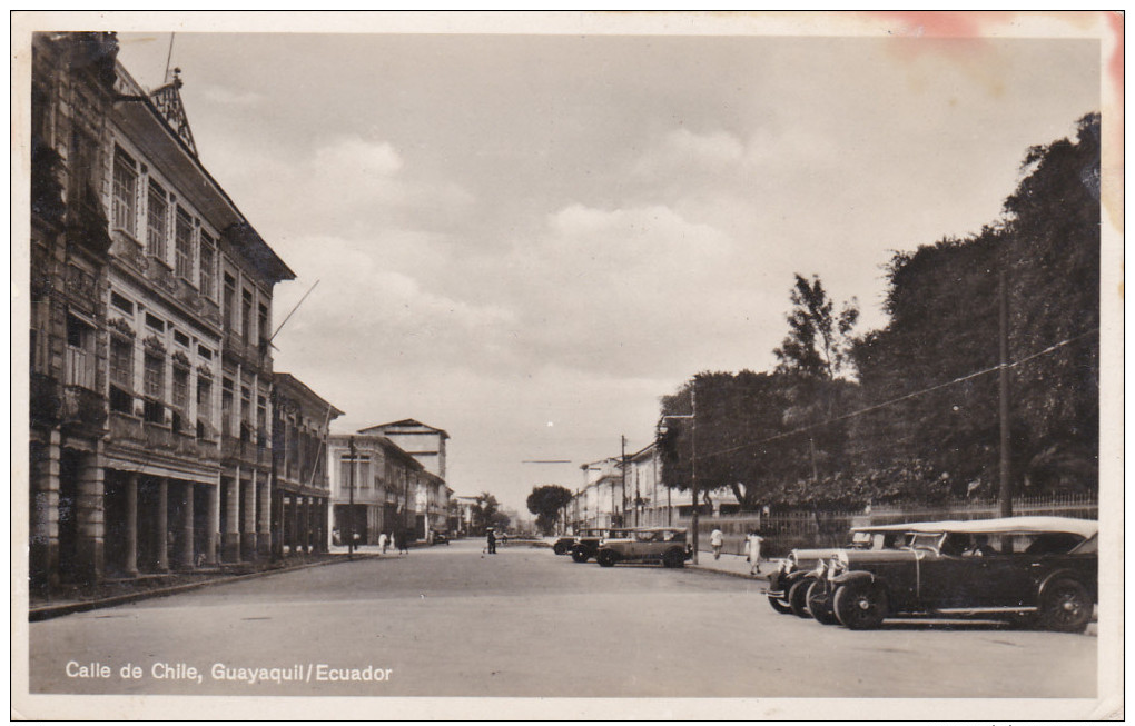 RP: Calle De Chile , Guayaquil / Ecuador , 1910-20s - Ecuador