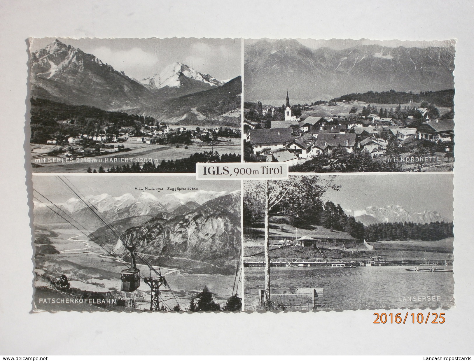 Postcard Igls Tirol Multiview My Ref B131 - Igls