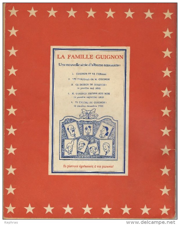 GUIGNON ET SA FAMILLE -Willy Vandersteen - EO N° 1 - TRES RARE - Edition 1946 Ou 1947 - Autres & Non Classés