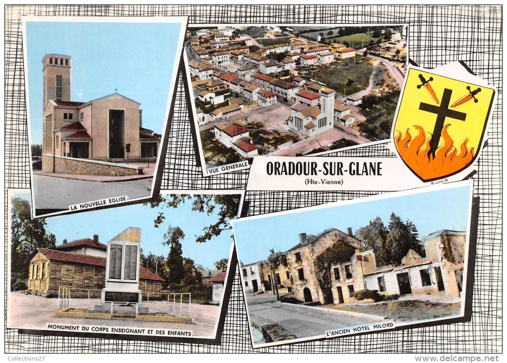 87-ORADOUR-SUR-GLANE- MULTIVUES - Oradour Sur Glane