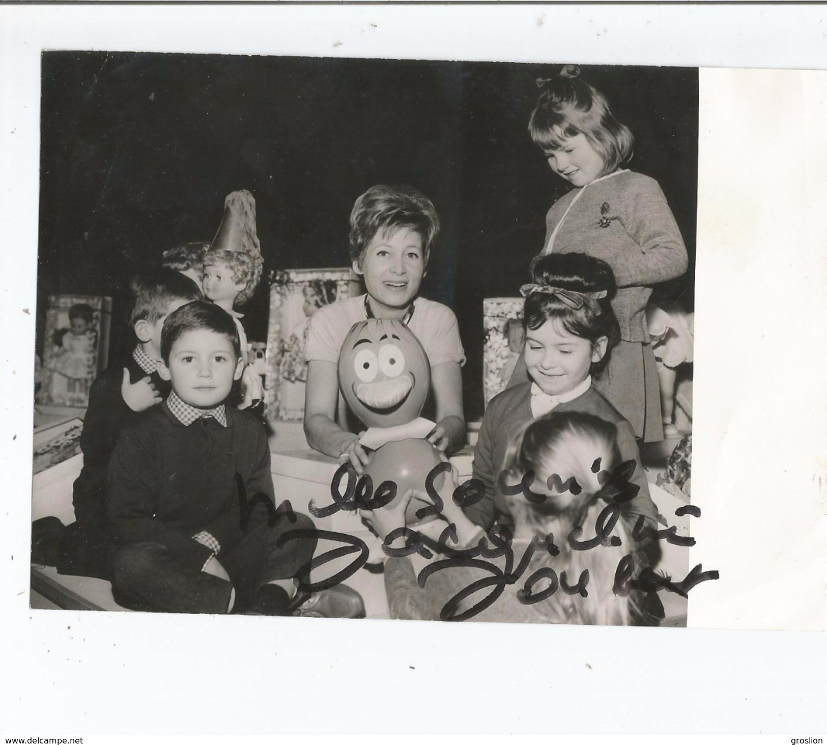 JACQUELINE JOUBERT PHOTO AVEC AUTOGRAPHE - Autres & Non Classés