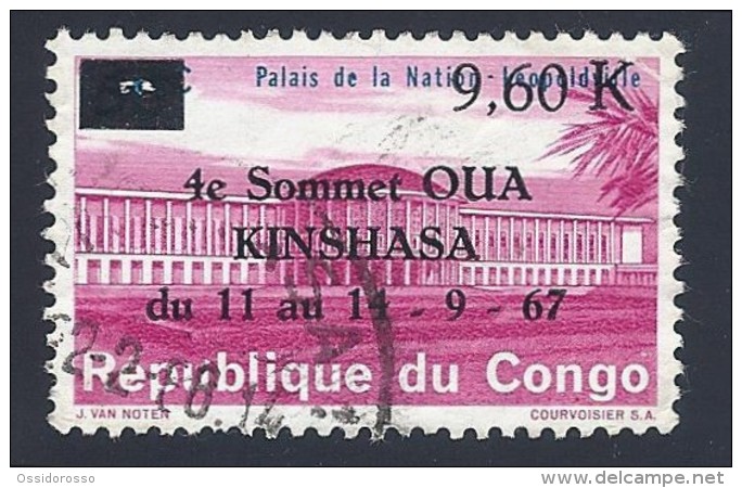 Congo1967, A.U.O. Conference - Mi:CD 294 - Usados