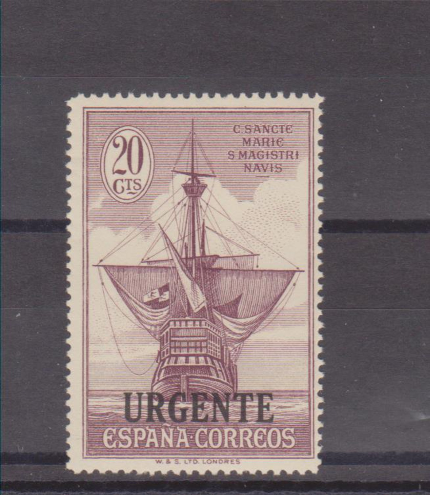 ESPAÑA   SELLO DE 1930 DESCUBRIMIENTO DE AMERICA  NR. 546** MNH - Nuovi