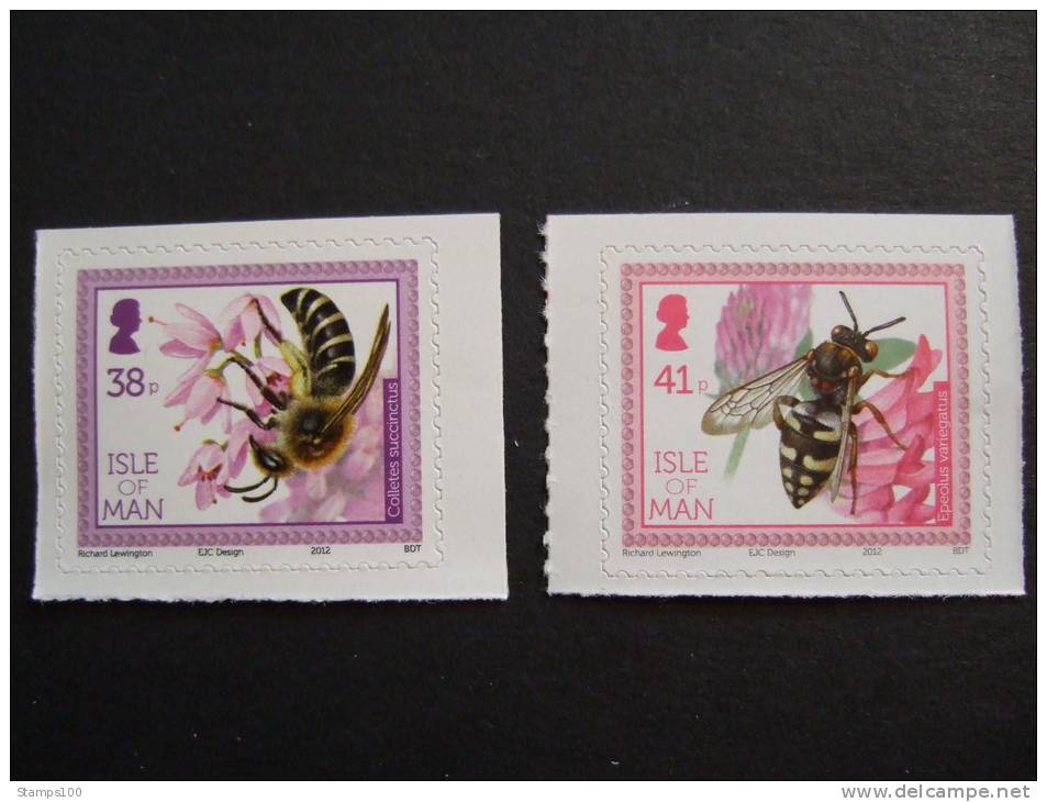 ISLE OF MAN 2012     BEES   MNH **       (Q57-103/015) - Abeilles