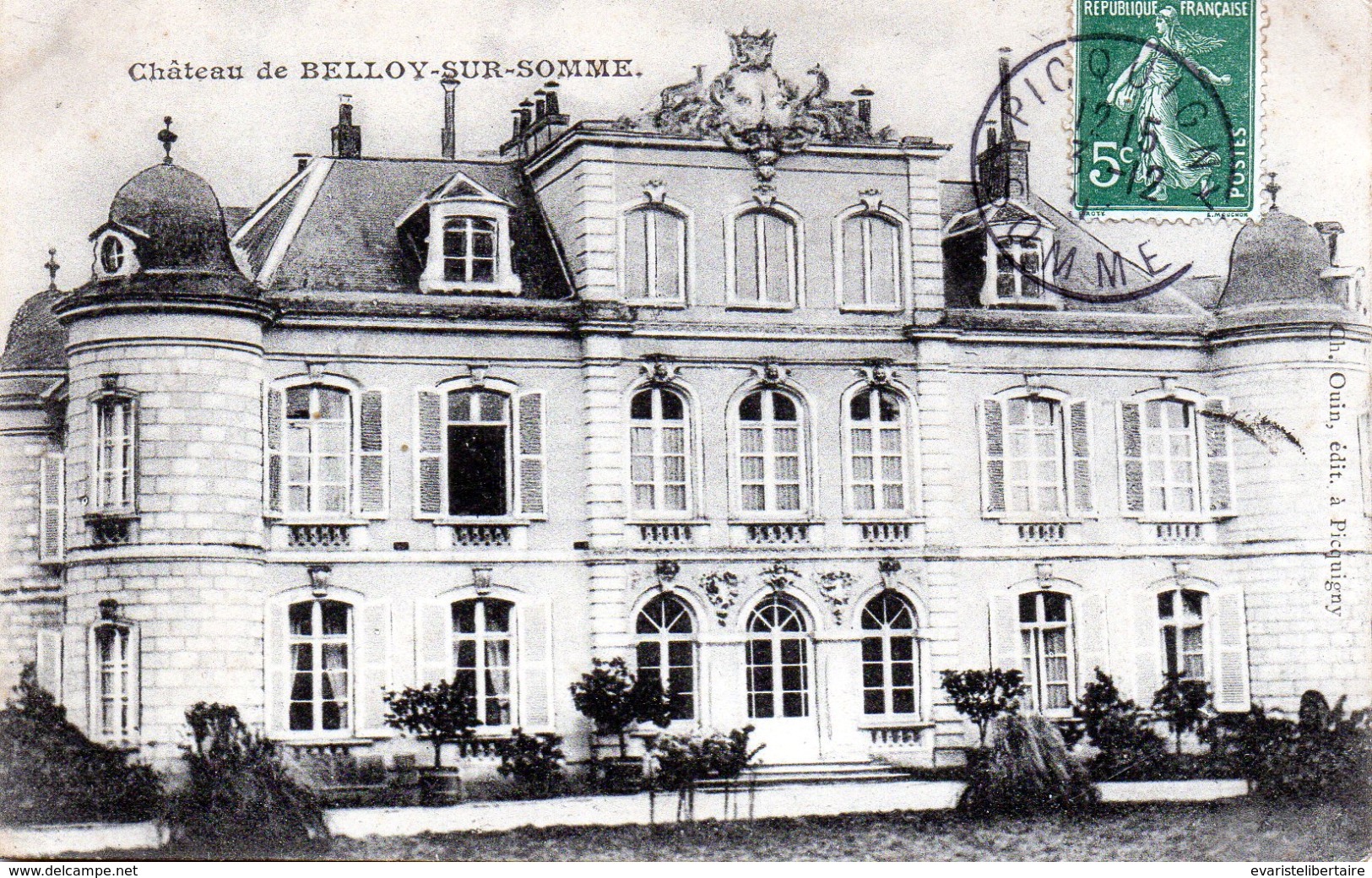 Château De BELLOY -SUR-SOMME - Autres & Non Classés