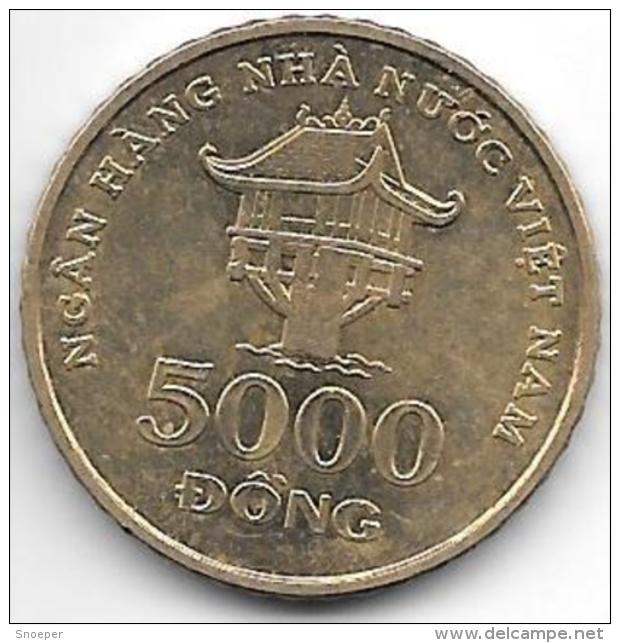 Vietnam 5000 Dong 2003  Km 73  Unc - Viêt-Nam