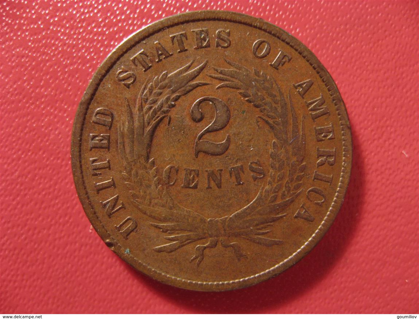 Etats-Unis - USA - 2 Cents Shield 1870 7513 - E.Cents De 2, 3 & 20