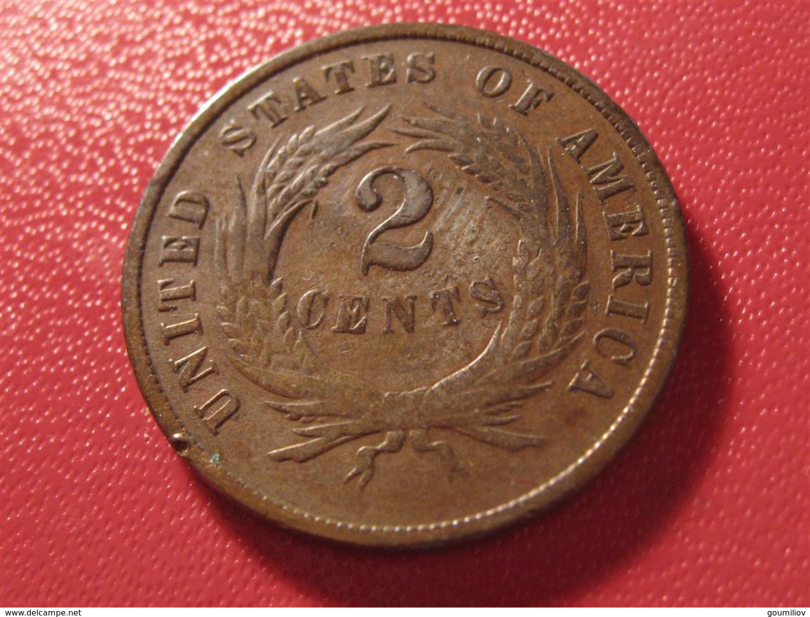 Etats-Unis - USA - 2 Cents Shield 1870 7513 - E.Cents De 2, 3 & 20
