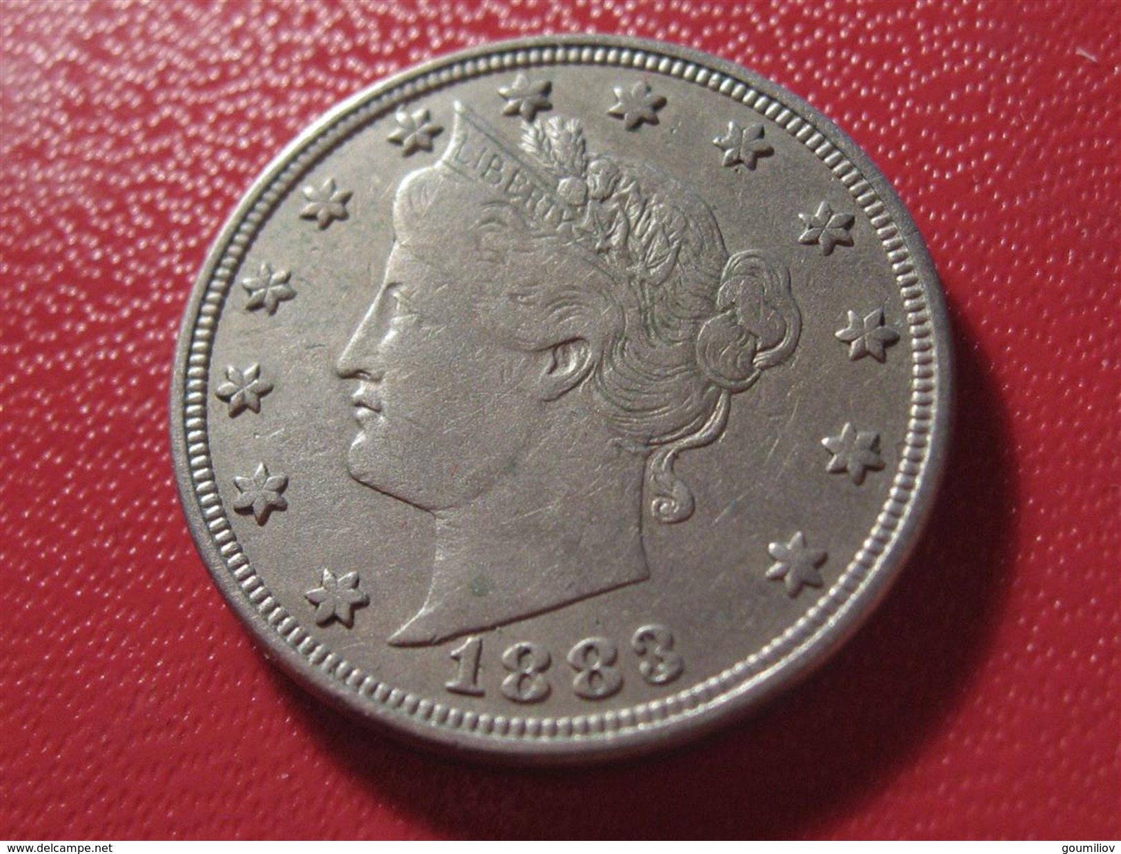 Etats-Unis - USA - 5 Cents Liberty 1883 7500 - 1883-1913: Liberty (Liberté)