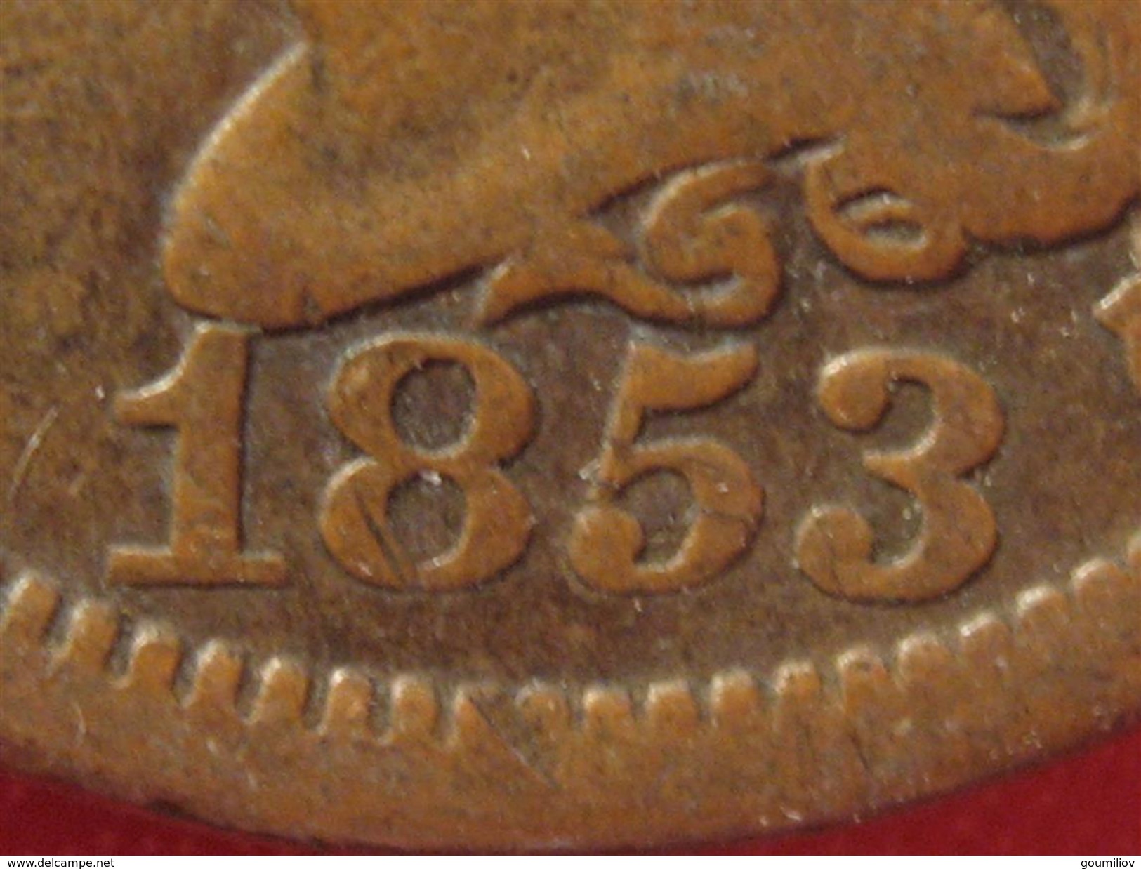 Etats-Unis - USA - One Cent Braided Hair 1853 7477 - 1840-1857: Braided Hair (Capelli Intrecciati)