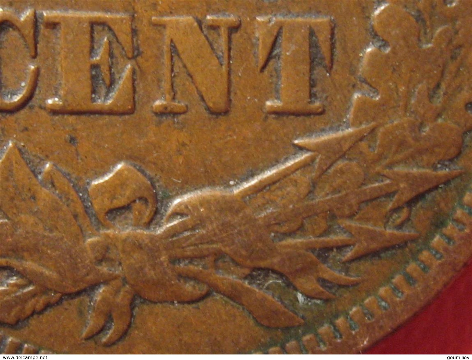 Etats-Unis - USA - One Cent Indian Head 1865 - Coin Bouché Sur Le 8 7430 - 1859-1909: Indian Head