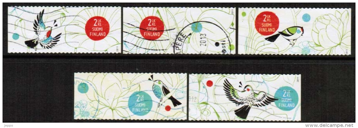 2011 Finland, The Spring Of Life,  Complete Set Used. - Gebraucht
