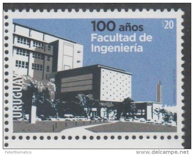 URUGUAY, 2016, MNH,ENGINEERS, ENGINEERING SCHOOL, 1v - Other & Unclassified