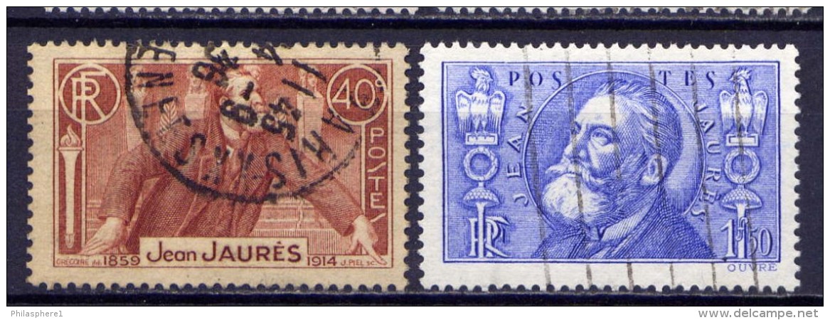 Frankreich Nr.324/5          O  Used       (923) - Used Stamps