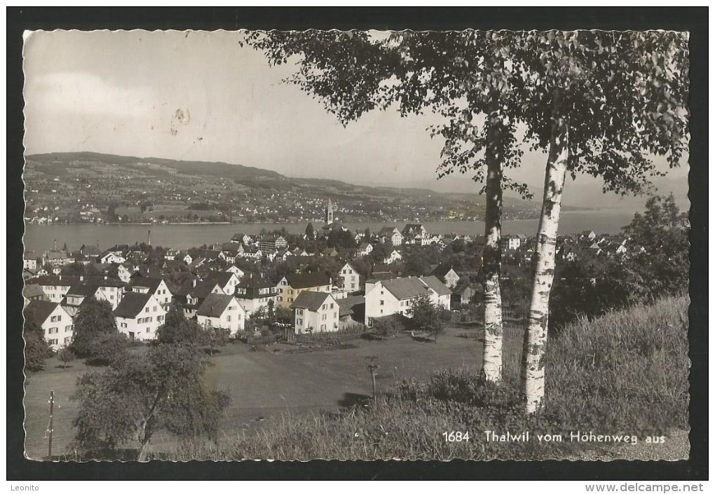 THALWIL ZH Vom Höhenweg Aus 1946 - Thalwil