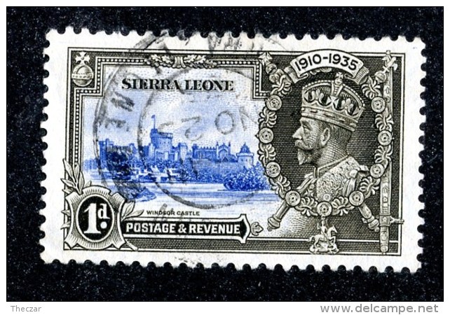 2785 W -theczar- 1935  SG.181 (o)  Offers Welcome. - Sierra Leone (...-1960)