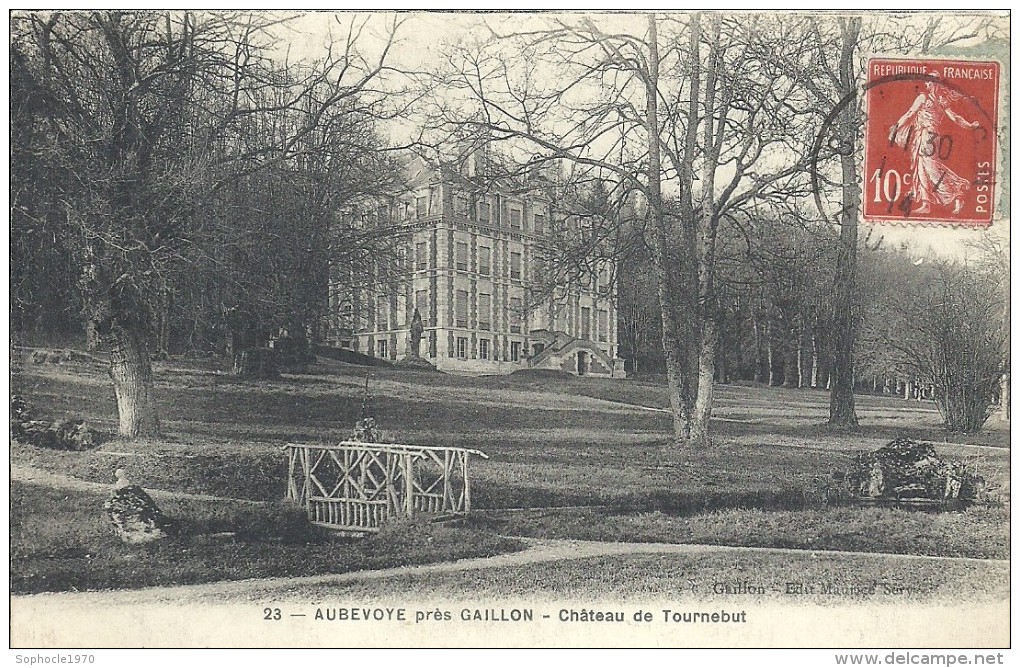 EURE - 27 - AUBEVOYE Près De Gaillon - Château Dfe Tournebut - Aubevoye