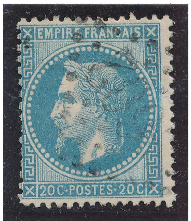 N°29 VARIÉTÉ + OBLITÉRATION. - 1863-1870 Napoléon III. Laure