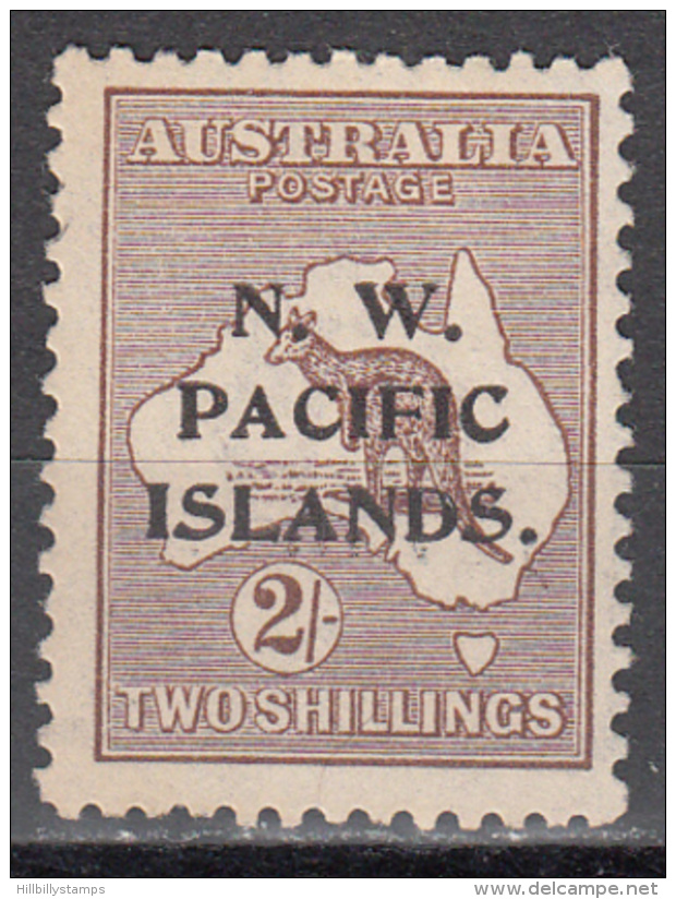 NORTH WEST PACIFIC ISLANDS   SCOTT NO. 25   YEAR  1915  WMK 10  DISCOUNTED IN PRICE FOR SMALL HINGE REMNANT - Other & Unclassified