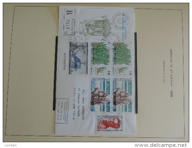 LOT IMPORTANT DE TIMBRES NEUFS DES DOM-TOM (**) - COTE ENVIRON 15 000,00 EUROS A 8% DE LA COTE - PORT GRATUIT !!!