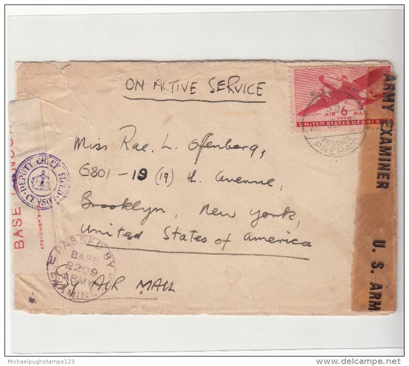 Egypt / U.S. Forces Airmail / G.B. Military Mail / Censorship - Sonstige & Ohne Zuordnung
