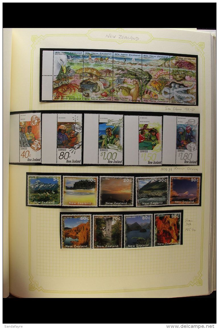 1984-2001 NEVER HINGED MINT COLLECTION An Attractive All Different Collection In An Album With A Good Level Of... - Other & Unclassified