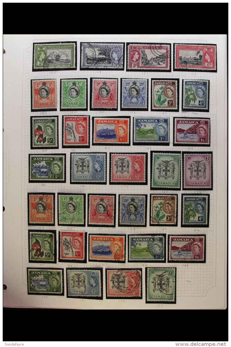 1870-1990 MINT AND USED COLLECTION A Clean Collection In An Album With The Strongest Period Being The Mint Stamps... - Jamaica (...-1961)
