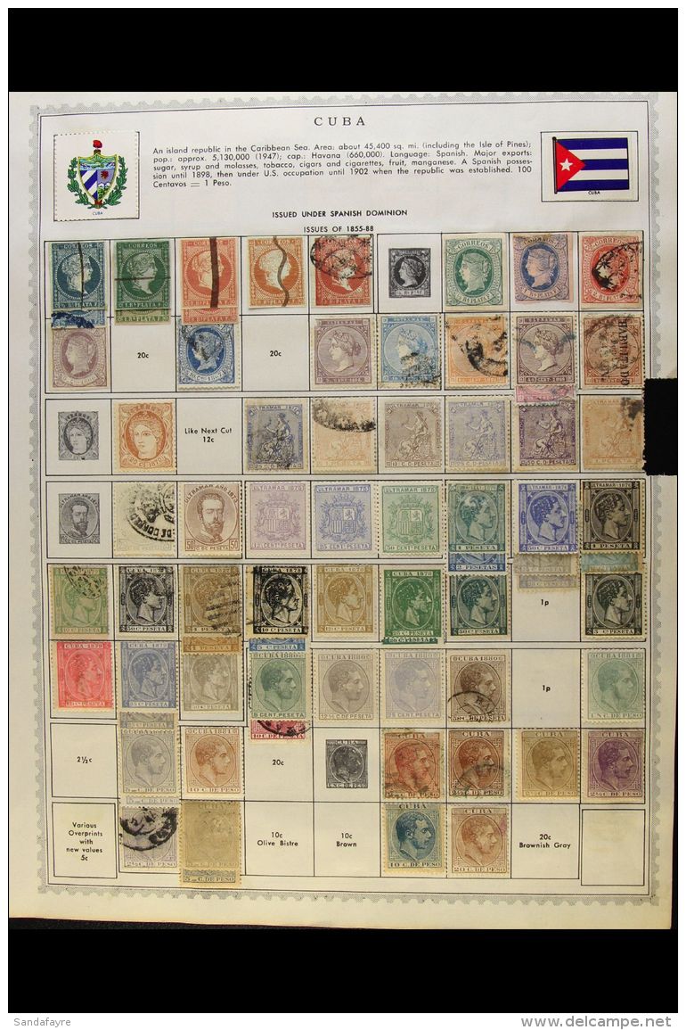 1850s To 1960s MINT &amp; USED COLLECTION A Chiefly All Different Collection Presented Mostly On Printed Album... - Other & Unclassified