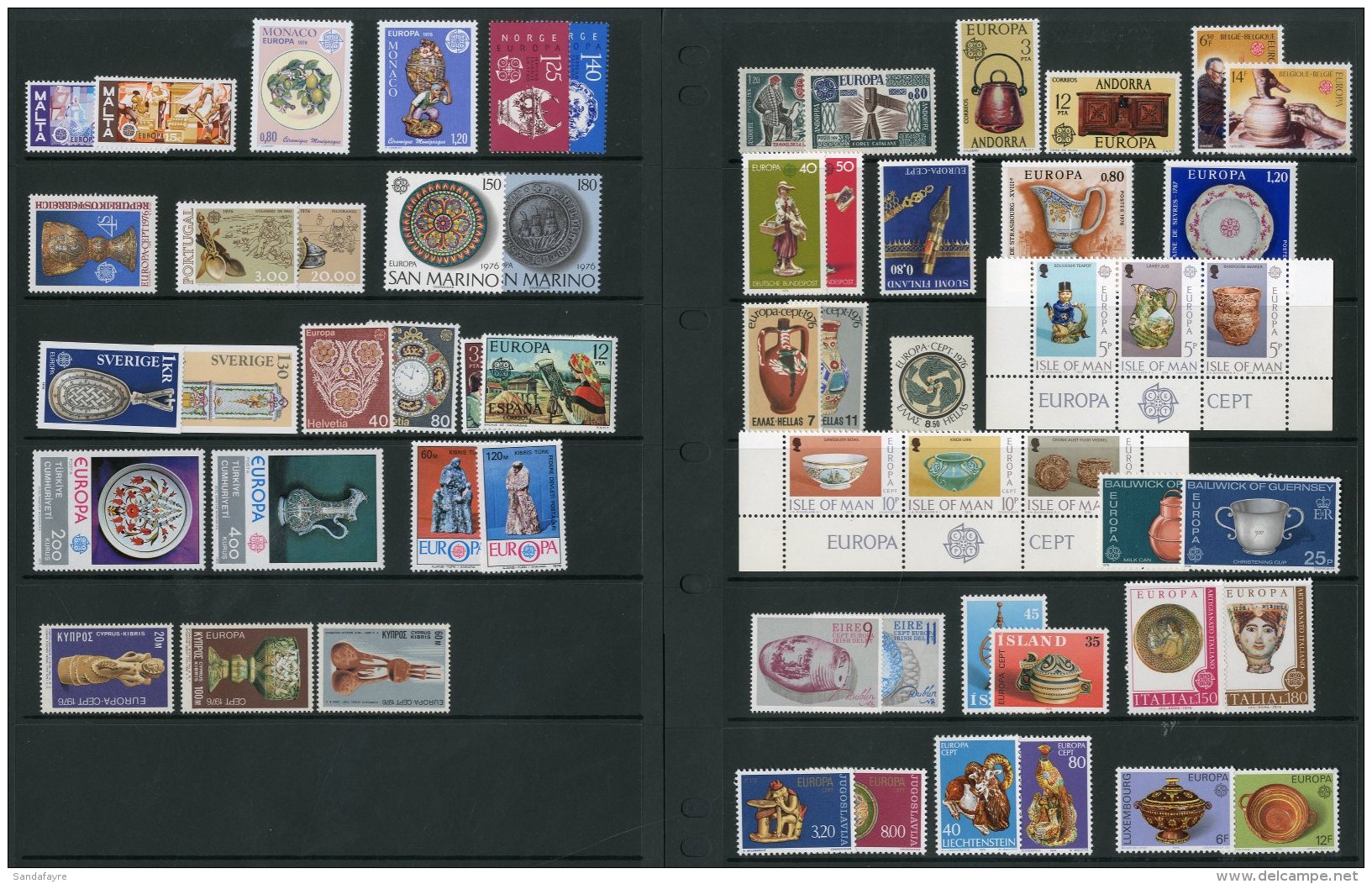 EUROPA 1976 COMPLETE COLLECTION. Superb Never Hinged Mint. (55+ Stamps) For More Images, Please Visit... - Unclassified