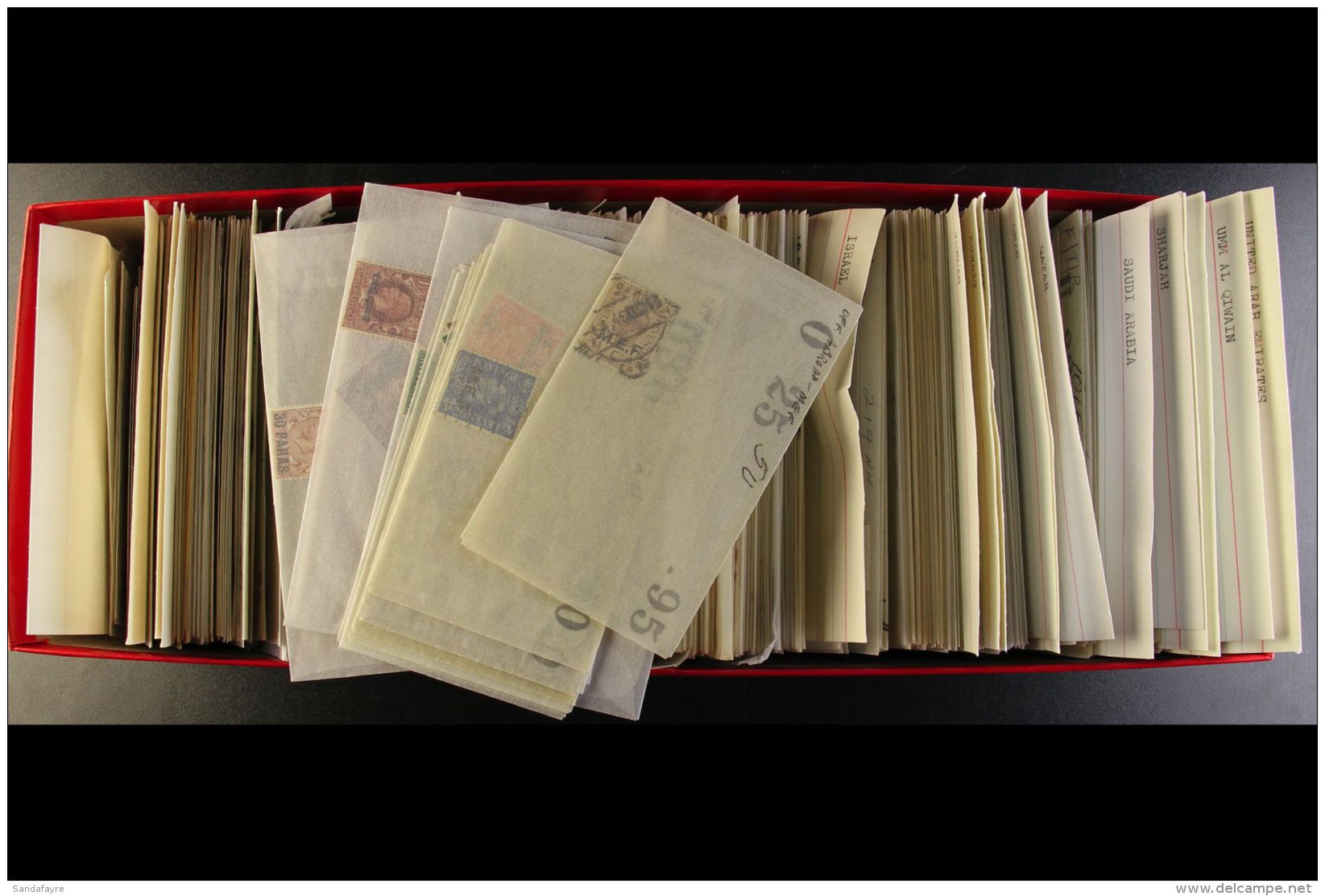 MIDDLE EASTERN COUNTRIES STOCK 1870s - 1990s. A Largely Unchecked, Mint/nhm &amp; Used Ex Dealers Stock In... - Other & Unclassified