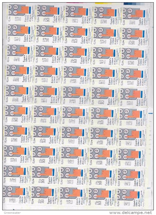 Europa Cept 2006 Spain 2v Sheetlets Of 50 (1x Folded) ** Mnh (F5824) - 2006