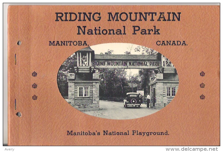 Riding Mountain National Park, Manitoba, Canada Manitoba's National Playground 16 Views 9" X 6"  22.5 Cm X 15 Cm - North America