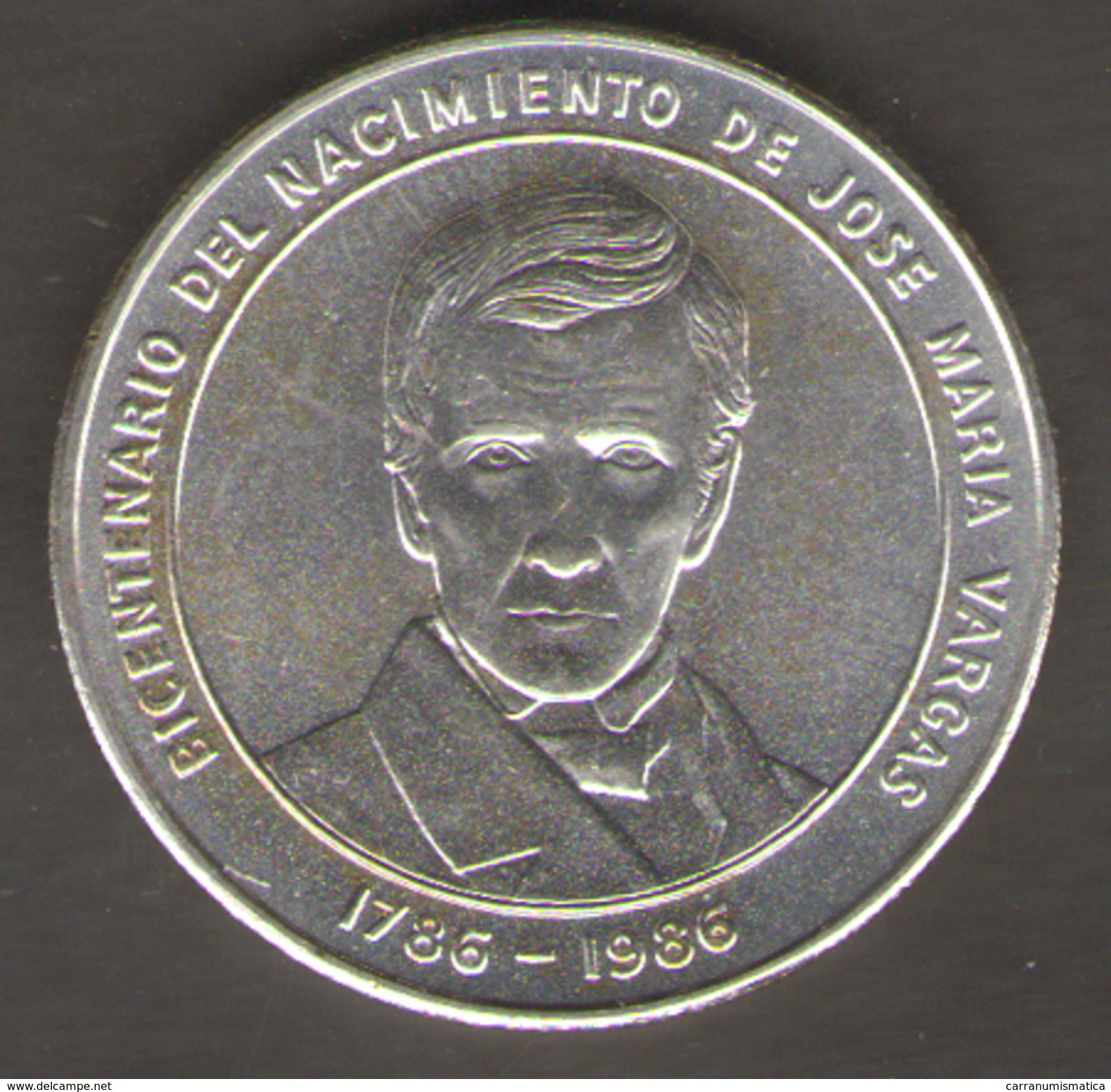 VENEZUELA 100 BOLIVARES 1986 AG SILVER - Venezuela