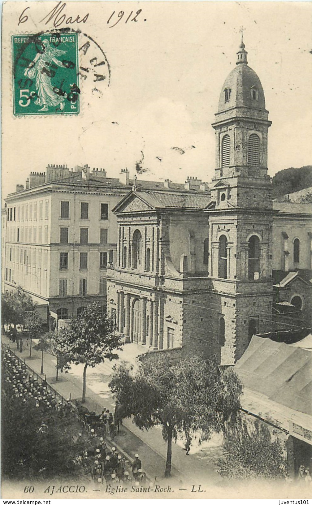 CPA Ajaccio-Eglise Saint Roch      L2267 - Ajaccio