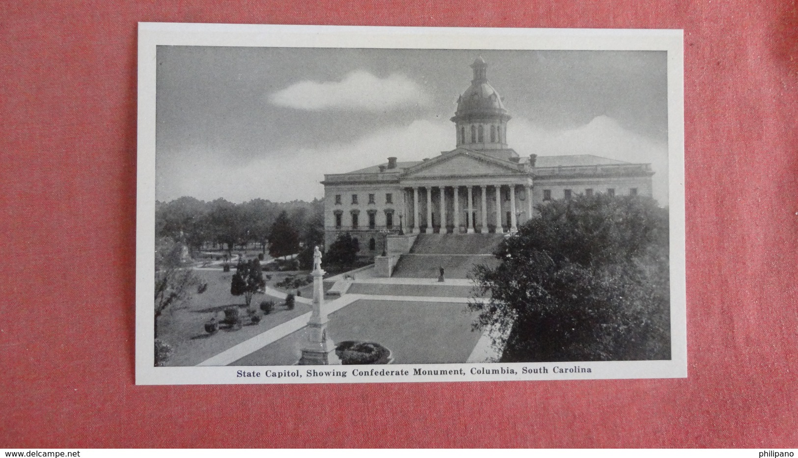 State Capitol  Confederate Monument- South Carolina > Columbia --ref  2370 - Columbia