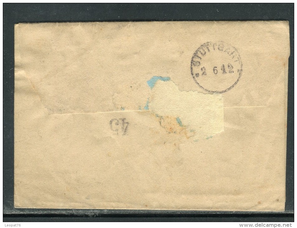 Grande Bretagne - Entier Postal Pour Stuttgart En 1912   Réf O 121 - Luftpost & Aerogramme