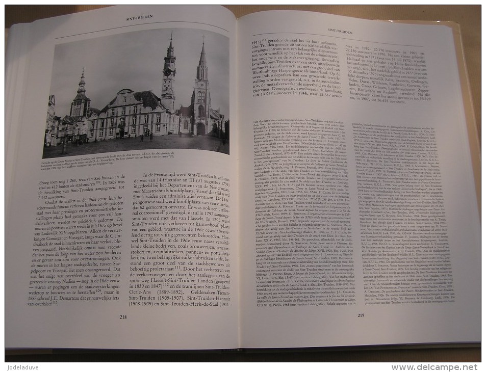 HISTORISCHE STEDEN IN LIMBURG Régionaal Belgïe Hasselt St Truiden Beringen Halen Stokkem Rekem Geschiedenis Cartografie